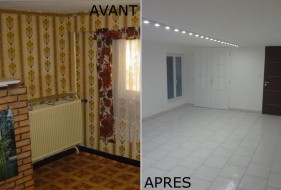 Rez-de-chaussée transformé