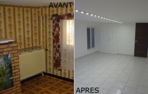 Rez-de-chaussée transformé